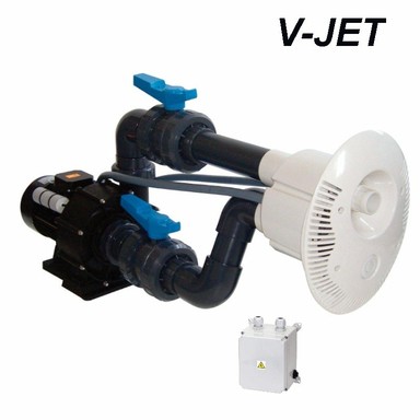 Protiprúd V-JET 66 m3/h 230/400V - Ø63 Komplet