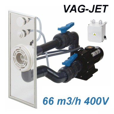 Protiprúd VAG-JET 66 m3/h 400V - Fólia Komplet