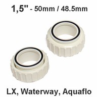 Šróbenia 1,5" - 48,5mm / 50mm LX, Waterway, Aquaflo