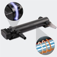 UVC lampa 24 Watt - mirror reflection
