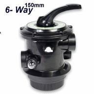 Náhradný ventil filtrácie 1 1/2" - 150mm 6-Cestný s priezorom