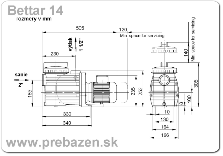 bazenove cerpadlo speck bettar 14 cerpadlo bettar 14