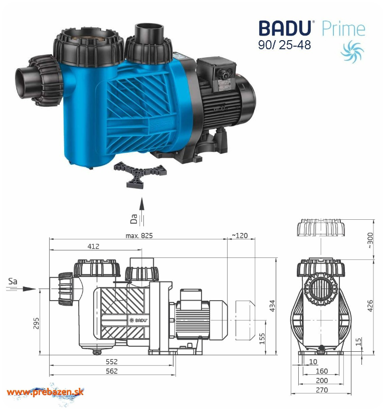 Cerpadlo Badu 90 Cerpadlo Badu Prime 25