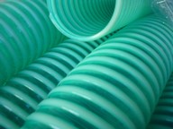 PVC špirálová hadica - 2" 50mm - zelená
