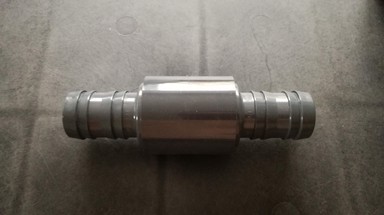 Spojka rovná 38mm masívne PVC