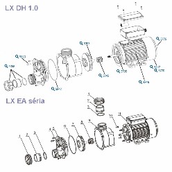 Nahradne diely LX DH1.0 cerpadlo