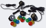 LED osvetlenie do jazierka Jebao 3x1Watt