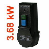 Prúdový chránič 30mA IP44 zástrčkový - Aktuálne vypredané !