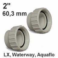Šróbenia US 2" - 60mm 2ks / LX, Waterway, Aquaflo