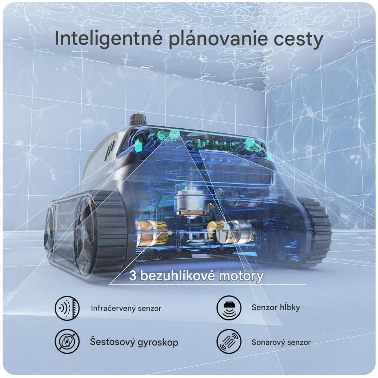 Automatický bazénový vysávač Wybot S2